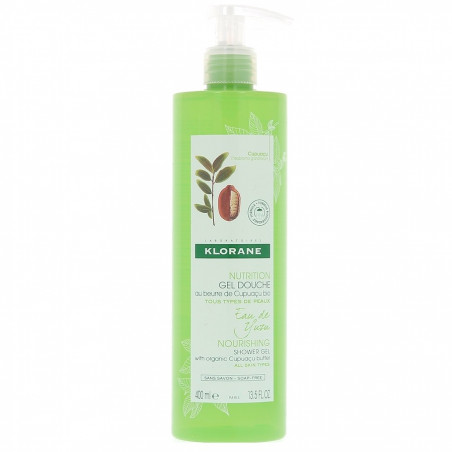 KLORANE Gel ou Crème douche au beurre de Cupuaçu Bio 400ml