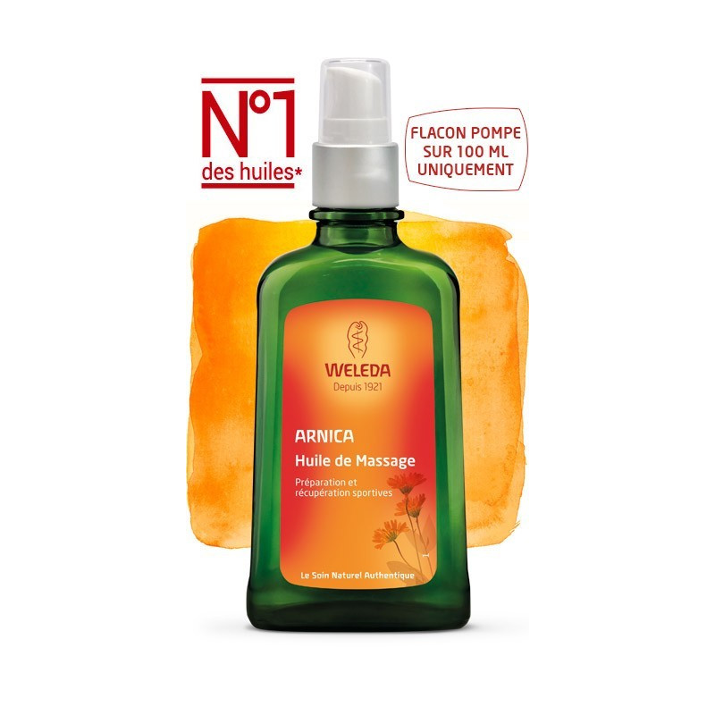 WELEDA huile de massage à l'arnica WELEDA huile de massage à l'arnica