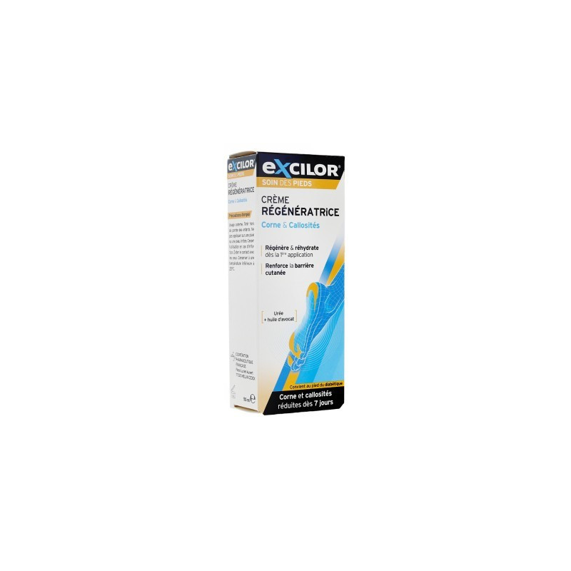 EXCILOR Soin des pieds crème régénératrice 50ml