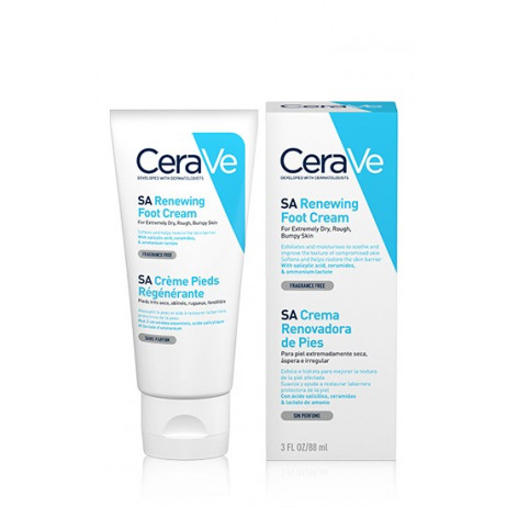CERAVE SA Crème pieds régénérante 88ml