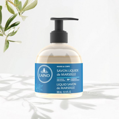 LAINO Savon liquide de Marseille 300ml
