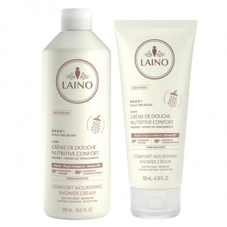 LAINO Crème de douche nutritive confort