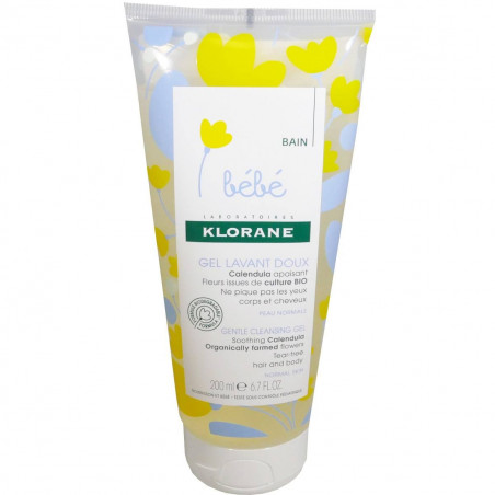 KLORANE Bébé gel lavant doux