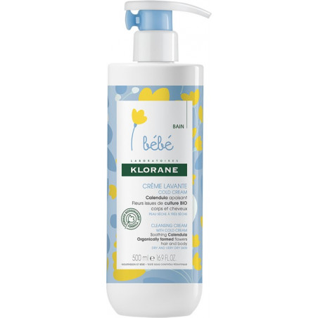 KLORANE Bébé crème lavante cold cream