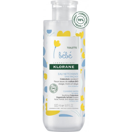 KLORANE Bébé eau nettoyante sans rinçage