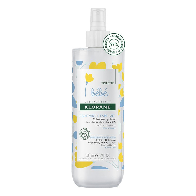 KLORANE Bébé eau fraîche parfumée 500ml