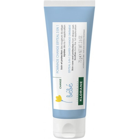 KLORANE Bébé pommade change Eryteal 3en1 75g
