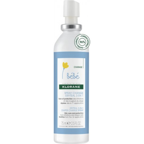 KLORANE Bébé spray change Eryteal 3en1 75ml