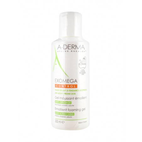 A-DERMA Exomega Control gel moussant émollient