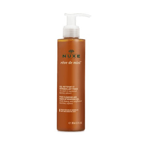 NUXE gel nettoyant et démaquillant visage 200ml