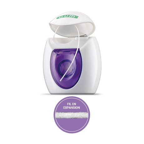 G.U.M Expanding Floss fil dentaire ciré 30m