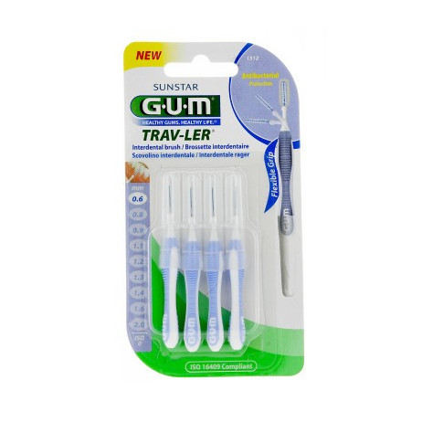 G.U.M Trav-ler brossettes interdentaires x4