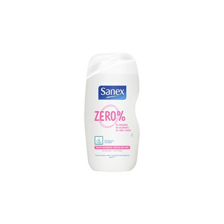 SANEX ZERO% gel douche peaux sensibles 500ml