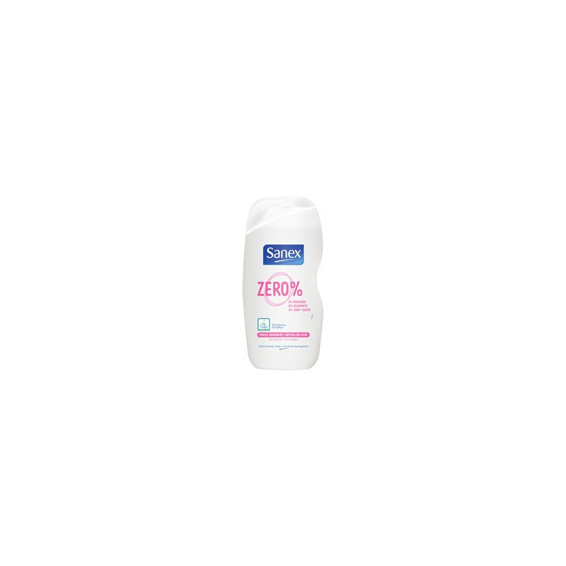 SANEX ZERO% gel douche peaux sensibles 500ml