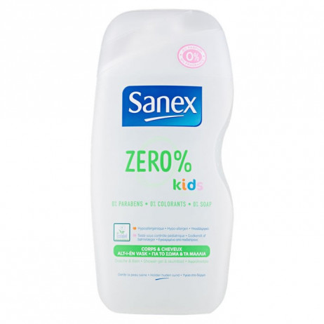 SANEX ZERO% kids gel douche corps et cheveux 500ml