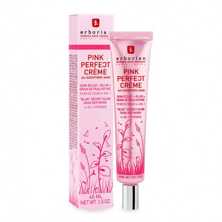 ERBORIAN pink perfect crème soin éclat perfecteur 4-en-1 45ml