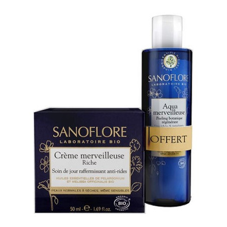 SANOFLORE crème merveilleuse riche 50ml