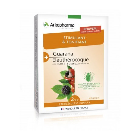 ARKOPARMA Stimulant et tonifiant 40 gélules