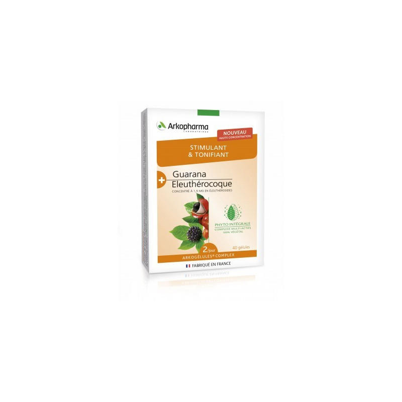 ARKOPARMA Stimulant et tonifiant 40 gélules