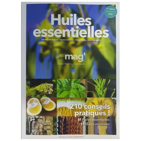 LIVRE le mag' huiles essentielles 210 conseils pratiques 191 pages