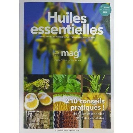 LIVRE le mag' huiles essentielles 210 conseils pratiques 191 pages