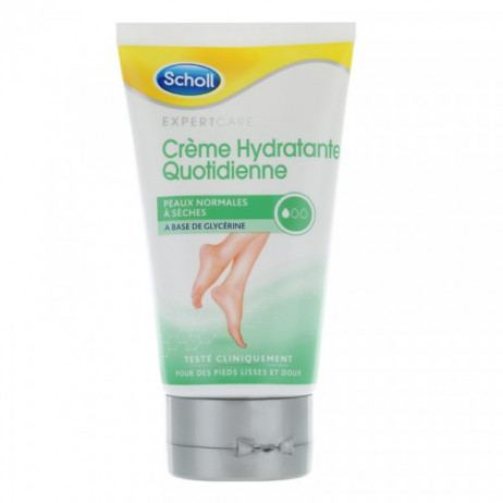 SCHOLL Crème hydratante quotidienne peaux normales à sèches tube150ml