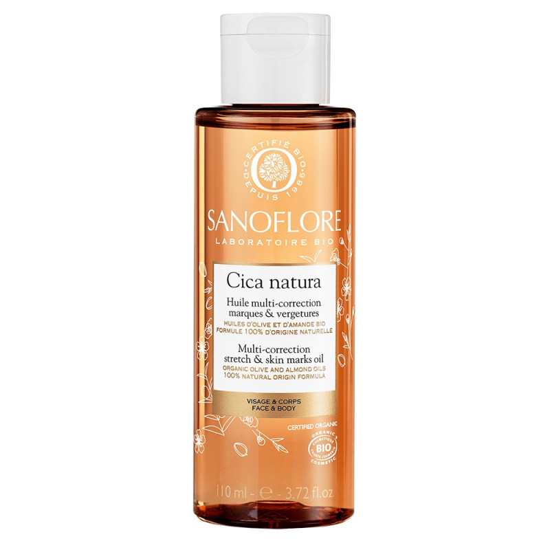 SANOFLORE Cica natura huile multi-correction marques et vergetures 110ml