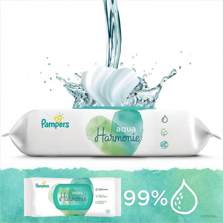 PAMPERS Harmonie lingettes