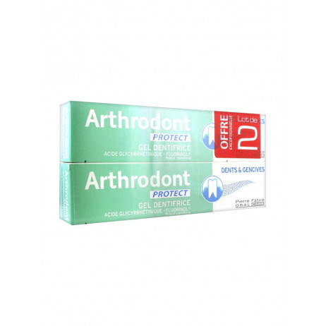 ARTHRODONT Protect gel dentifrice lot de 2x75ml