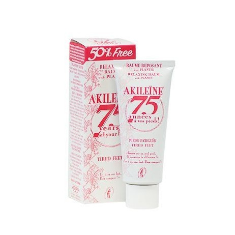 AKILEINE Pieds fatigués baume reposant aux plantes 75ml