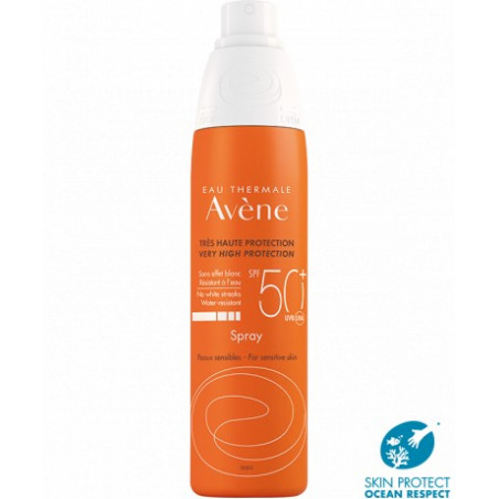 AVENE Très haute protection SPF50+ spray peaux sensibles 200ml