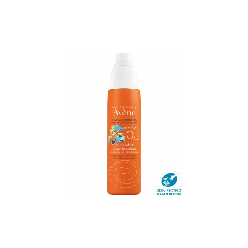 AVENE Très haute protectionSPF50+ spray enfant peaux sensibles 200ml AVENE Très haute protectionSPF50+ spray enfant peaux sensibles 200ml