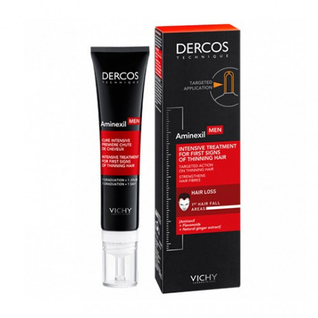 VICHY Dercos technique MEN cure intensive première chute de cheveux 36ml