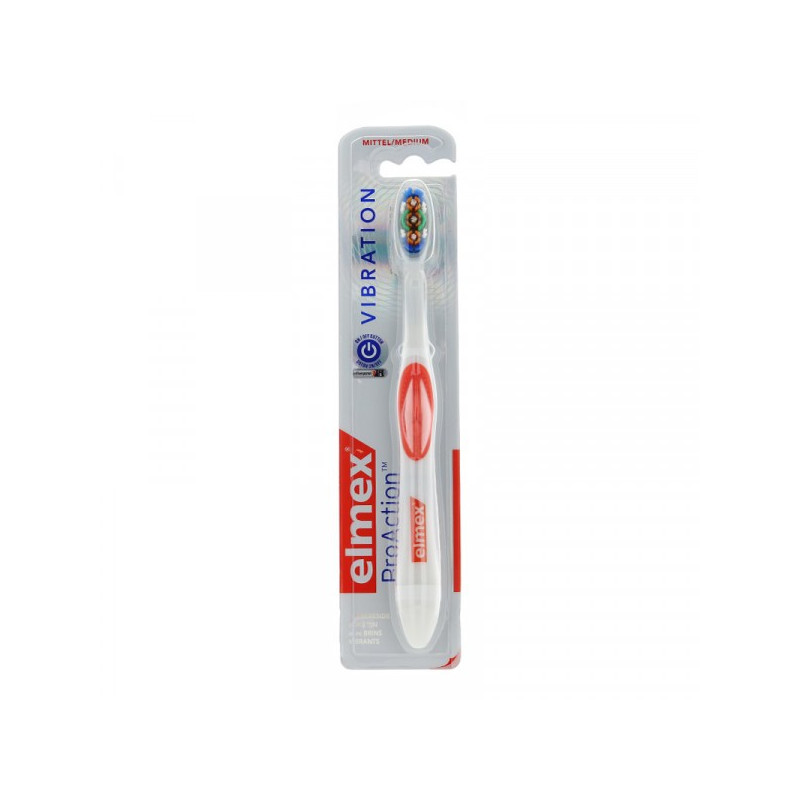 ELMEX Pro Action vibration brosse à dents medium
