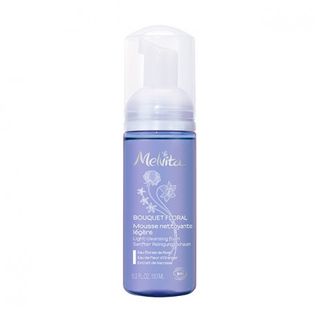 MELVITA Bouquet floral Mousse netoyante légère