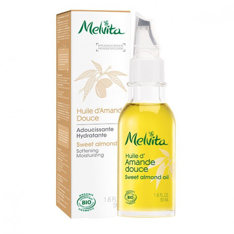 MELVITA Huile d'amande douce adoucie et hydrate 50ml