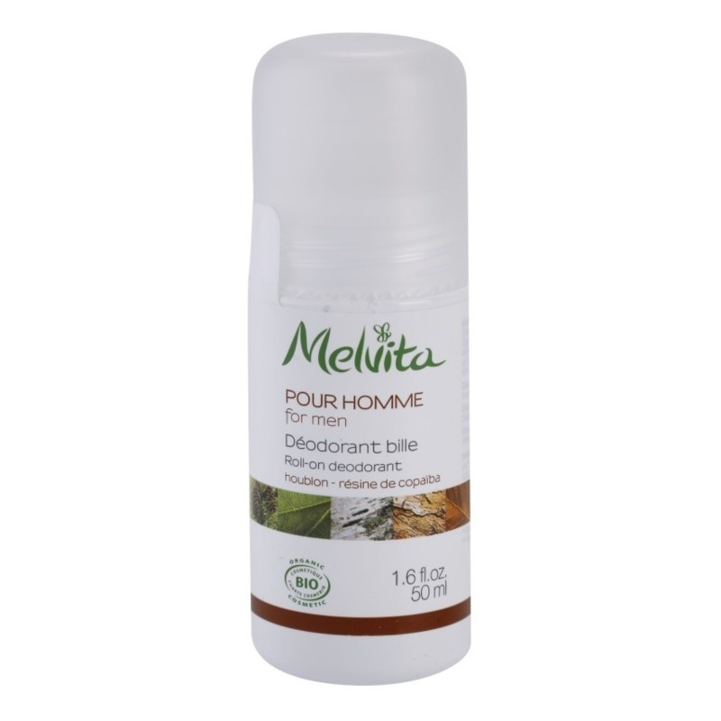 MELVITA FOR MEN déodorant bille roll-on 50ml