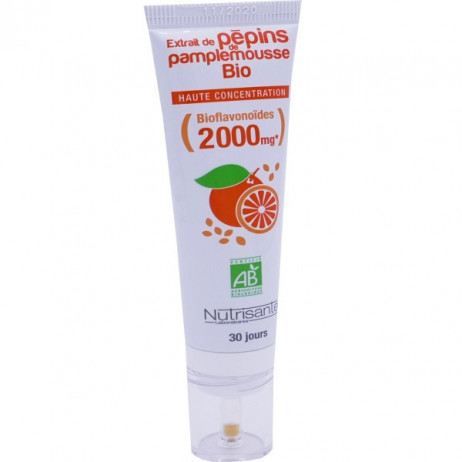 NUTRISANTE Extrait de pépins pamplemousse BIO 30ml