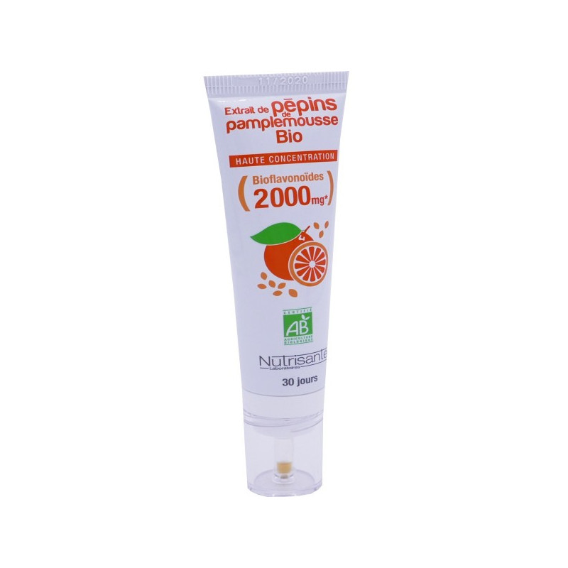 NUTRISANTE Extrait de pépins pamplemousse BIO 30ml