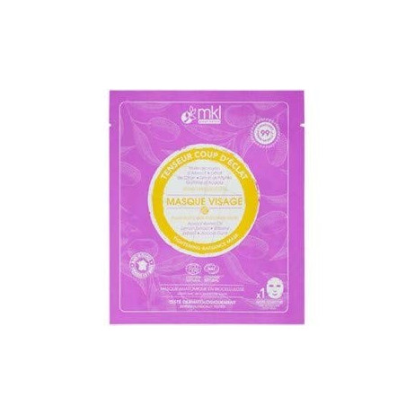 MKL Masque tissu visage tenseur coup d'éclat