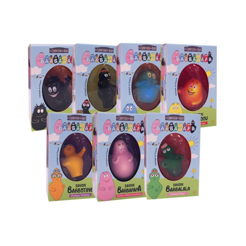 LE COMPTOIR DU BAIN Les Barbapapa Savon solide 84g + 1 figurine LE COMPTOIR DU BAIN Les Barbapapa Savon solide 84g + 1 figurine