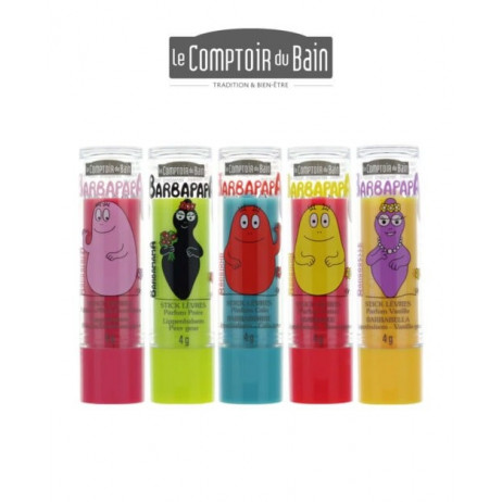 LE COMPTOIR DU BAIN Les Barbapapa Stick lèvres 4g