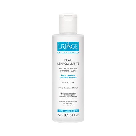 URIAGE eau démaqullante confort-éclat