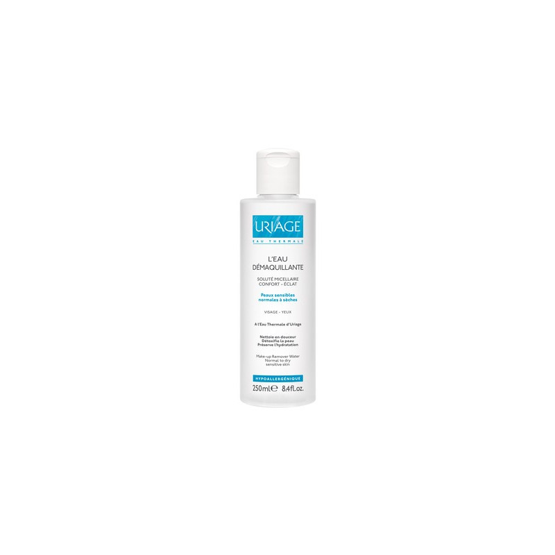 URIAGE eau démaqullante confort-éclat URIAGE eau démaqullante confort-éclat