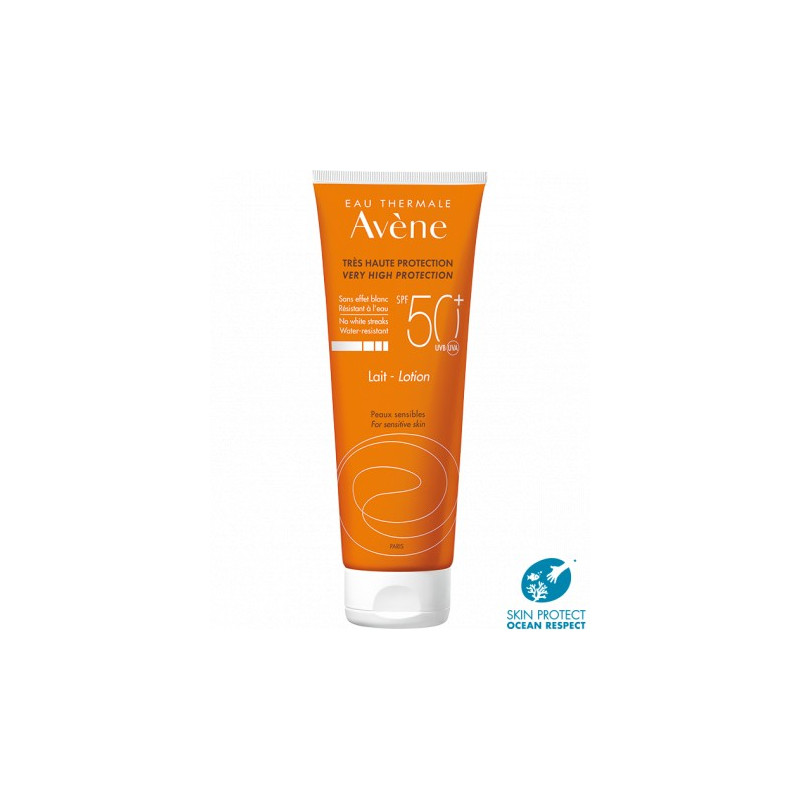 AVENE Très haute protection SPF50+ lait peaux sensibles 100ml