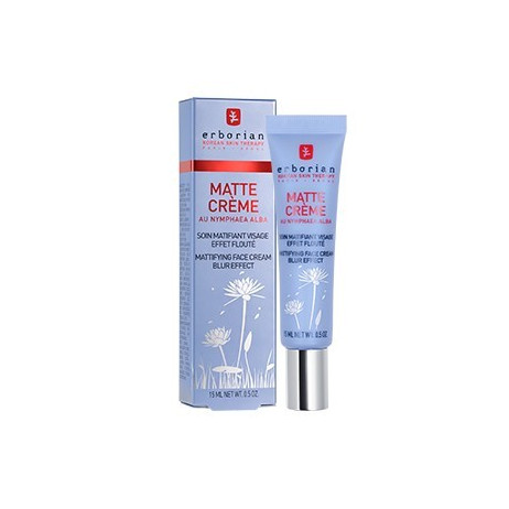 ERBORIAN Matte crème au nymphaea alba soin matifiant visage