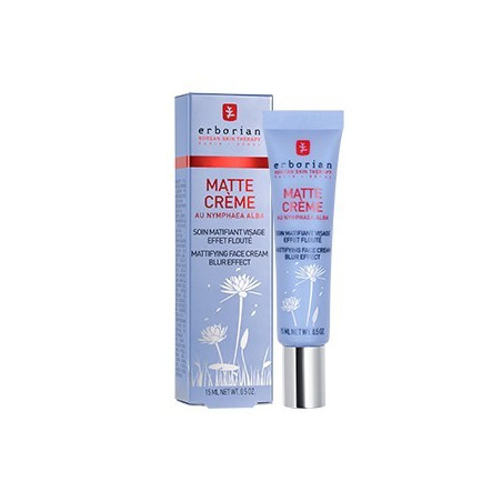 ERBORIAN Matte crème au nymphaea alba soin matifiant visage