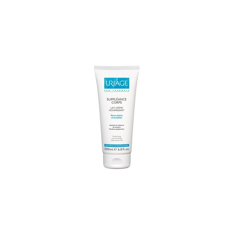 URIAGE Suppléance corps lait-crème nourrissant 200ml URIAGE Suppléance corps lait-crème nourrissant 200ml