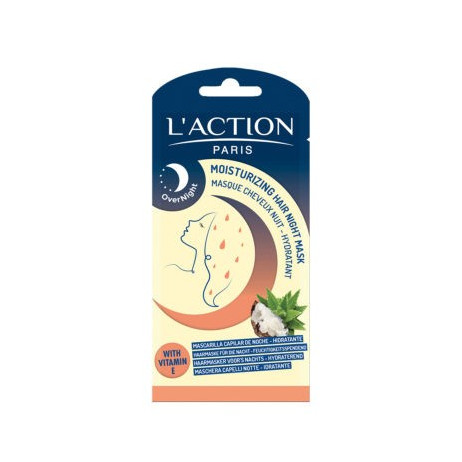 L'ACTION Masque cheveux nuit - hydratant 20ml