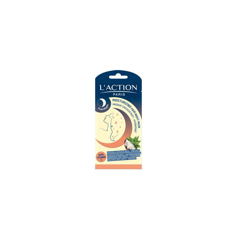 L'ACTION Masque cheveux nuit - hydratant 20ml